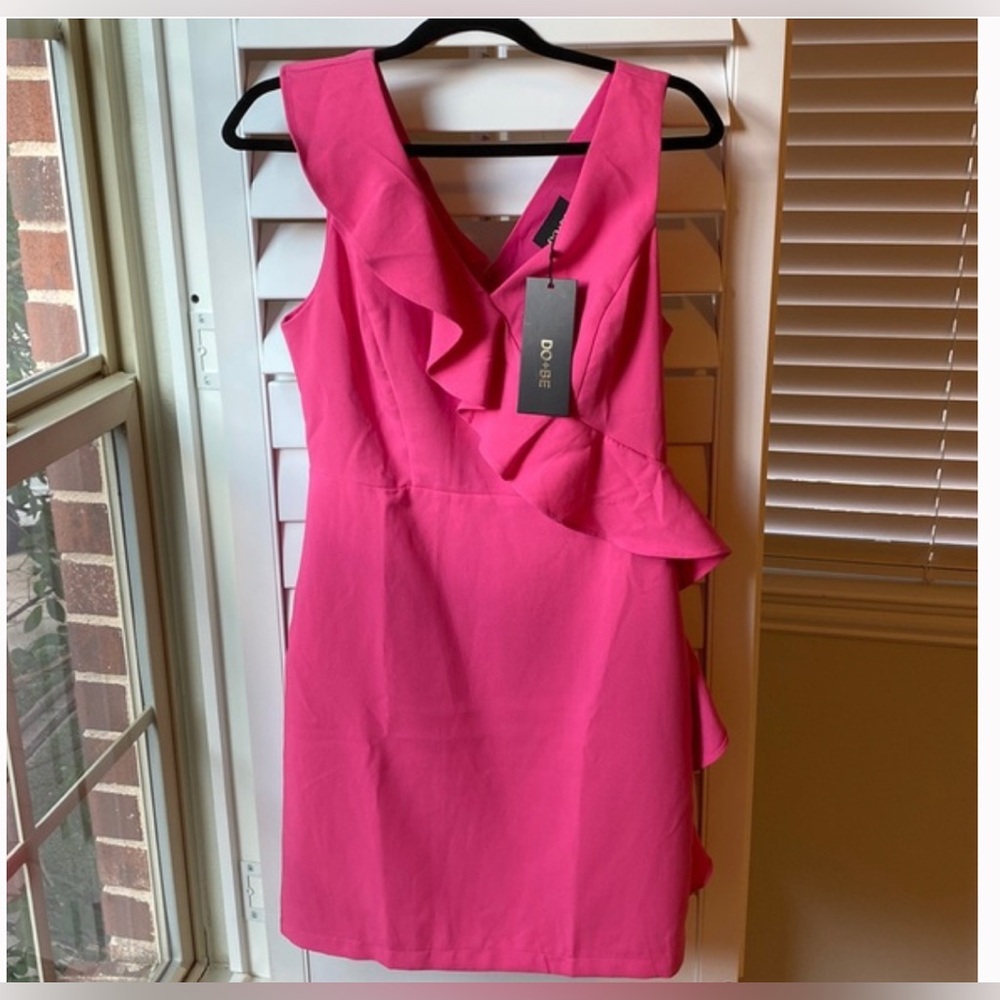 Pink Ruffle Dress 🩷